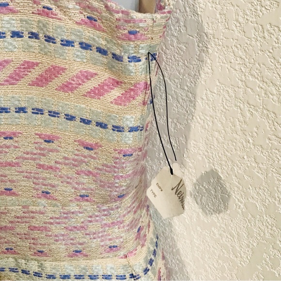 NWT Laundry by Shelli Segal Black Multicolored Tweed Dress Sz 4 - Picture 4 of 12